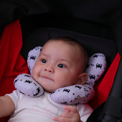 Kakiblin Autonomie bébé Taie d'oreiller pour tête et cou support Taie  d'oreiller pour poussette, siège auto, Voyage
