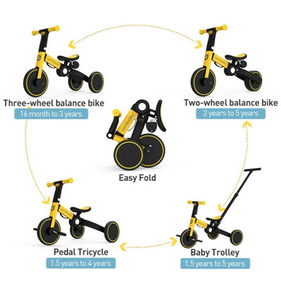 Uonibaby™ Baby Tricycle Balance Bike