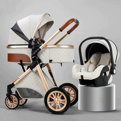 BabyMax™ 3-in-1 Luxury Baby Stroller W/ Car Seat