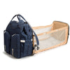 BabyMax™ Diaper Bag w/ Foldable Baby Crib